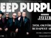 2026. október 2-án a Deep Purple Magyarországon lép fel