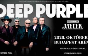 2026. október 2-án a Deep Purple Magyarországon lép fel