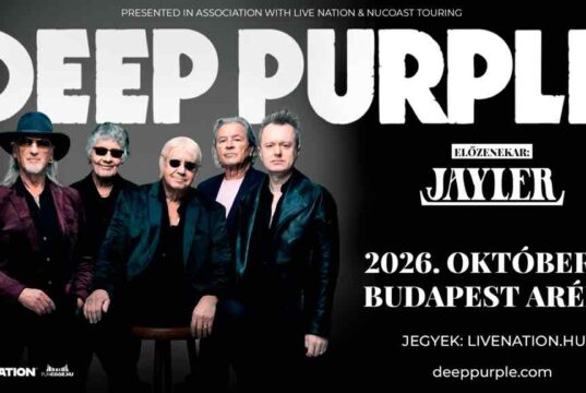 2026. október 2-án a Deep Purple Magyarországon lép fel