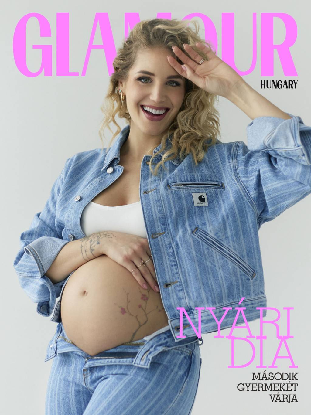 Nyári Dia bejelentette: első kislányát várja