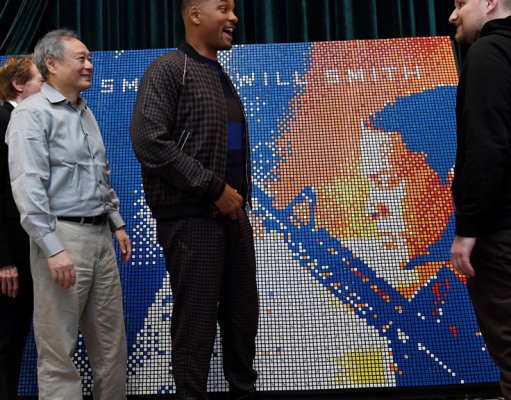 Budapesten tartott sajtóértekezletet a Gemini Man rendezője, főszereplője és producere