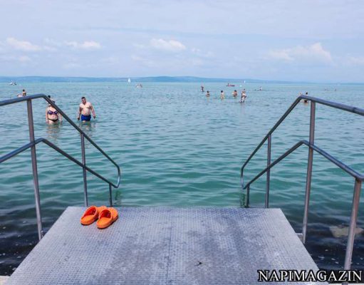 Csaknem 29 fokosra melegedett a Balaton