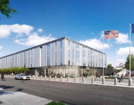 New York új acélszerkezeteket készít az új, 116-os számú rendőrőrs számára Queens délkeleti részén