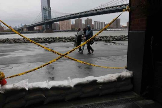Komoly vihar közelít New York felé, a polgármester figyelmeztette a lakosságot