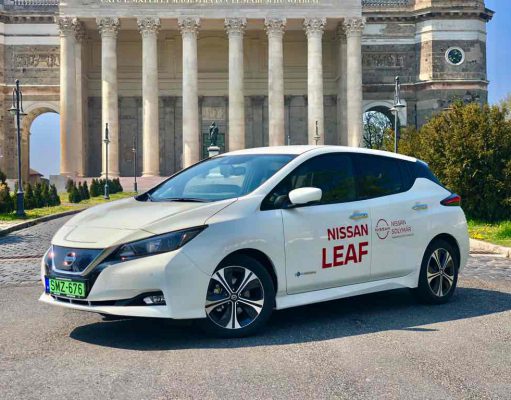 Első nagyobb kiruccanásunk a Nissan LEAF 40 kWh társaságában