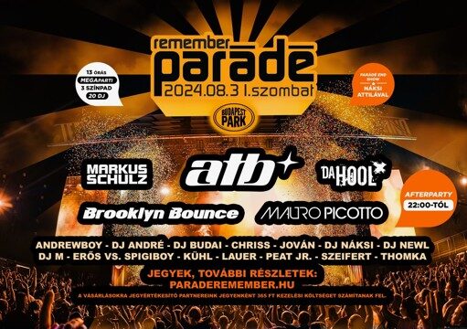 Idézd fel a Budapest Parádé hangulatát egy buli erejéig!