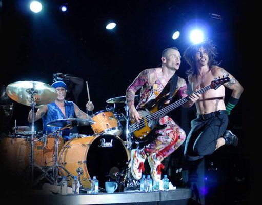 Már Budapesten vannak a Red Hot Chili Peppers tagjai!